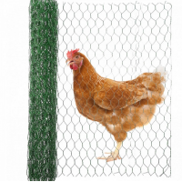 Plasa Rabitz Zn plastifiata 1X10 m - 3/4'' (19 MM) X 1.0/0.6 MM