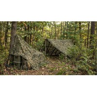 Plasa camuflaj 2 m x 10 m , model frunze, design 3D