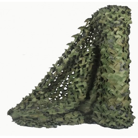 Plasa camuflaj 2 m x 5 m , model frunze, design 3D