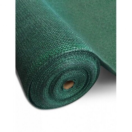 Plasa umbrire verde 4 m x 5m lungime, 40% densitate, cu marigini intarite cadou bride 2,5x100mm