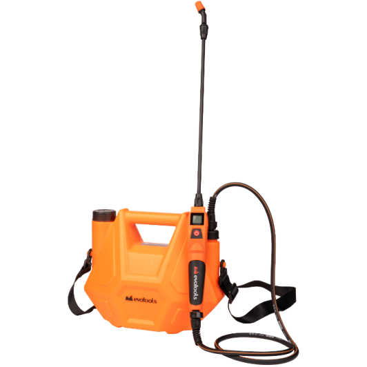 Pompa pentru stropit cu  acumulator de 3.7 V / 2600 mAh,rezervor 5 L presiune maximă: 2.2 bar