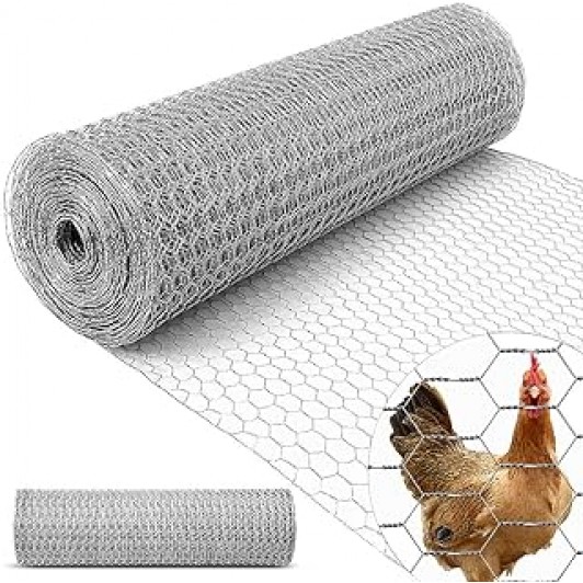 Rabitz latime 1 metru x lungime 50 metri, grosime sarma 0.6 mm + sarma 50m, diametru 1.3 mm