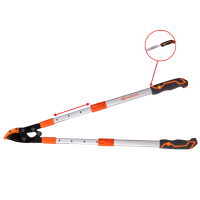 Foarfeca taiat crengi tip nicovala telescopica cu ferastrau pentru taiat crengi integrat in maner