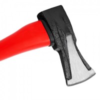 Topor cu pană pentru despicat 2000 g, coadă din fibră de sticlă cauciucată 880 mm