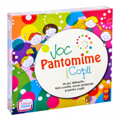 Joc de societate  “Pantomime pentru copii“, conceput special pentru copii de toate varstele