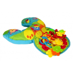 Perna de activitati pentru bebelusi, cu jucarii si sunete, multicolor