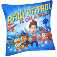 Perna decorativa pentru copii, model Paw Patrol, 30x30 cm