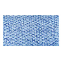 Covoras Anti Alunecare pentru baie, albastru, 70 x 39 cm