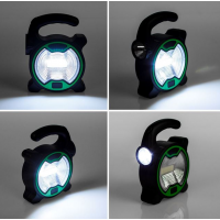 Lanterna portabila, 2 surse de lumina LED, 13.5 x 10 x 3.5 cm