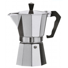 Espressor cafea, tip Mocapot, din aluminiu, 17 cm