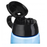 Sticla din plastic, bleu, capac cu clips, 750 ml