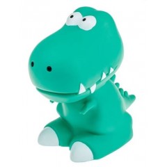 Pusculita pentru copii, model figurina dinozaur, plastic, 11x19x19 cm