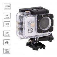 Camera Video Subacvatica de actiune, Full HD 12 Mpx, cu functie wifi