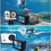 Camera Video Subacvatica de actiune, Full HD 12 Mpx, cu functie wifi