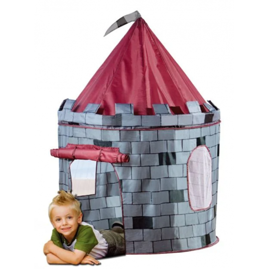 Cort pentru copii, model Castel Medieval, 105x105x125 cm