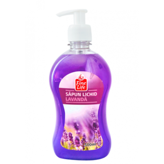 Sapun lichid Lavanda, prevazut cu pompita dozatoare, 500 ml