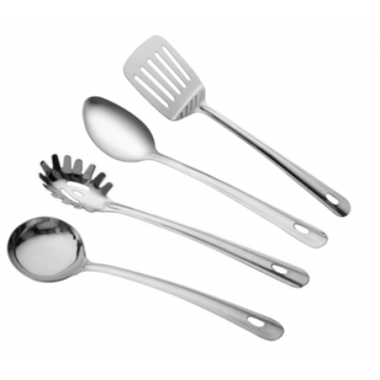 Set 4 ustensile inox, pentru bucatarie, 32 cm