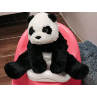 Ursulet panda de plus, moale si catifelat, 30 cm