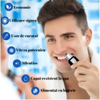 Aparat pentru tuns parul din nas si urechi - trimmer facial pentru nas si urechi