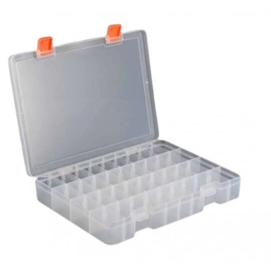 Cutie pentru organizare, 40 compartimente, 38x28.5x5.5 cm