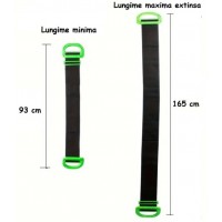 Set 2 buc curea reglabila de ridicare si mutare mobila, manere ergonomice, lungime maxima 165 cm