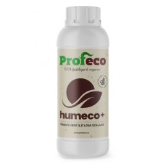 Ingrasamant 100% organic HUMECO+, fertilizant organic, nanotehnologie, 1 Litru