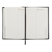 Agenda Telefonica, Negru, Index A-Z, Format 15x21 cm