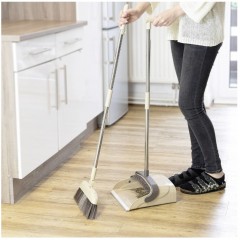 Set matura si faras cu coada, plastic/otel, depozitare verticala, 26x25.5x83 cm