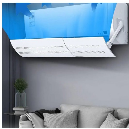 Deflector aer conditionat, lungime reglabila 52-92 cm
