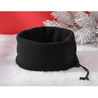Fular circular din material fleece, moale si catifelat, cu snur reglabil, unisex