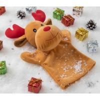 Jucarie simpatica, marioneta de plus, ren, moale si catifelat, de Craciun, 28 cm Jucarie simpatica, marioneta de plus, ren, moale si catifelat, de Craciun, 28 cm