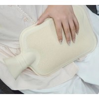 Perna cu apa calda, din cauciuc, capacitate 1 L, 26x16 cm