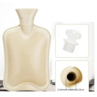 Perna cu apa calda, din cauciuc, capacitate 1 L, 26x16 cm