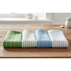 Set 4 buc prosop de bucatarie, 100% bumbac, multicolor, 60x45 cm