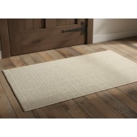 Covor rustic, nature, 100% bumbac, 80x50 cm