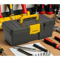 Cutie scule, negru/galben, 32x15x11 cm