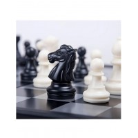 Joc magnetic 3 in 1, sah, table si dame, 35x35x2 cm