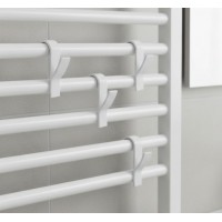 Set 4 buc carlig pentru calorifer, 9.8x2.4x6 cm