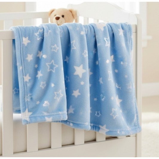 Paturica pentru bebelusi, material pufos, pastreaza caldura corporala,100x75 cm Paturica pentru bebelusi, material pufos, pastreaza caldura corporala,100x75 cm