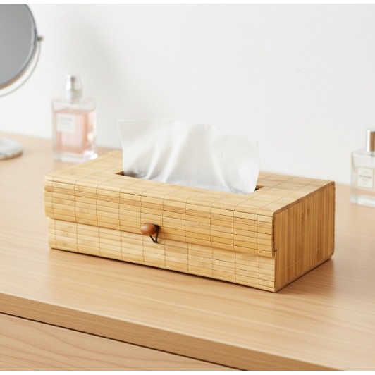 Cutie pentru servetele, din bambus, 26x14x9 cm Cutie pentru servetele, din bambus, 26x14x9 cm