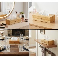 Cutie pentru servetele, din bambus, 26x14x9 cm Cutie pentru servetele, din bambus, 26x14x9 cm