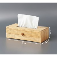 Cutie pentru servetele, din bambus, 26x14x9 cm Cutie pentru servetele, din bambus, 26x14x9 cm