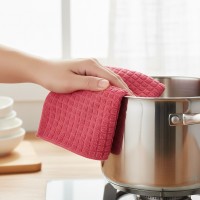 Set 3 prosoape de bucatarie, microfibra, multicolor, 60x35 cm