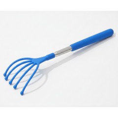 Scarpinator pentru spate, extensibil, albastru, 25-62 cm