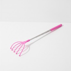 Scarpinator pentru spate, extensibil, roz, 25-62 cm Scarpinator pentru spate, extensibil, roz, 25-62 cm