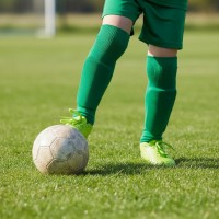 Aparatori tibie pentru fotbal, pentru copii, 18 cm, set de 2 buc