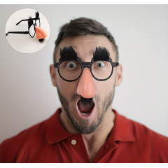 Ochelari deghizare, pentru petreceri, carnavaluri si fotografii distractive