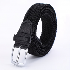 Curea casual, moderna, cu catarama, unisex, 105x3.5 cm, elastica, pentru blugi sau tinuta casual