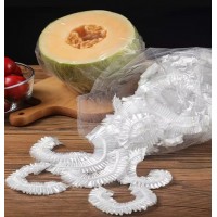 Set 100 buc capac tip folie elastica, conservare alimente, unica folosinta