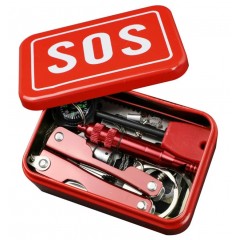 Kit supravietuire multifunctional, pentru Camping, Drumetii, Aventuri in aer liber